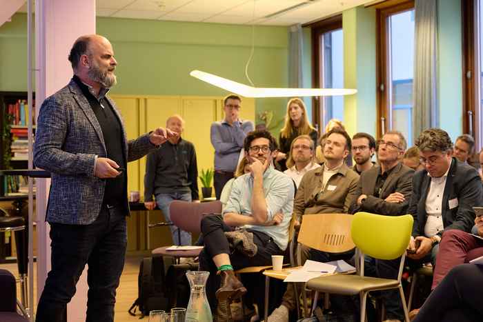 Martijn Blom, impactinvesteerder bij Impact Europe (foto Gwendolyn Keasberry)