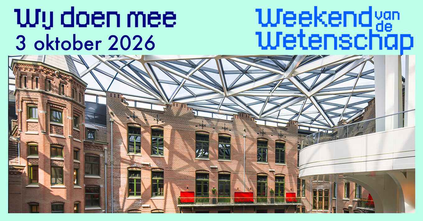 Weekend van de Wetenschap, Universiteitsbibliotheek. Afbeelding: UvA/Jannes Linders